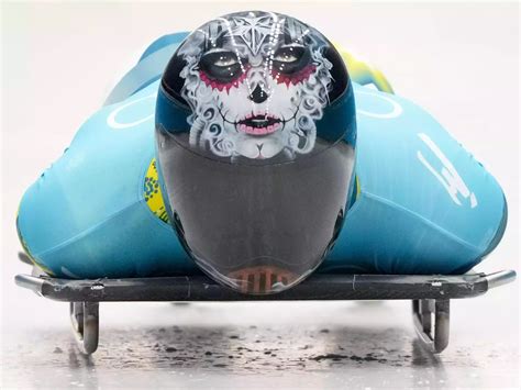 17 of the wildest helmets worn by skeleton athletes at the Winter ...