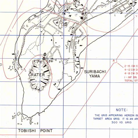 Iwo Jima, 1944, Sulphur Island, WWII Map | Battlemaps.us