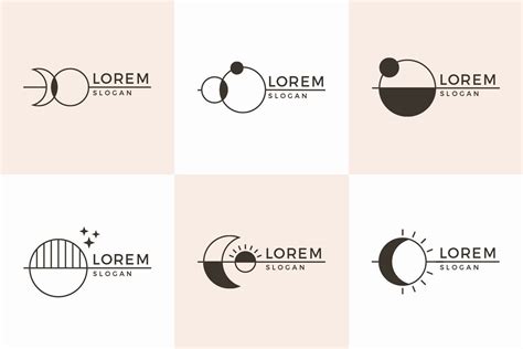 Modern & Minimalist Logo Templates | Modern logo design minimalist, Geometric logo design ...