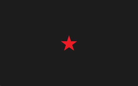 HD wallpaper: black background, digital art, minimalism, red, Red Star, Simple | Wallpaper Flare