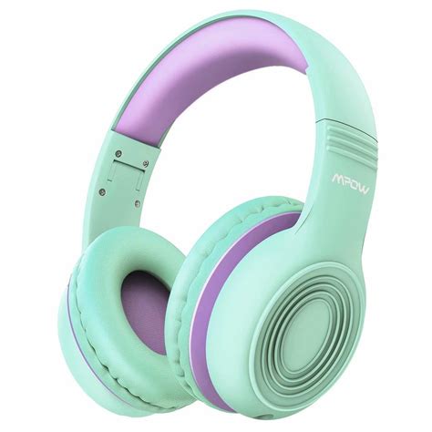 Mpow CH6 Kids Headphones for Baby to Teen, Switchable Volume Limited ...