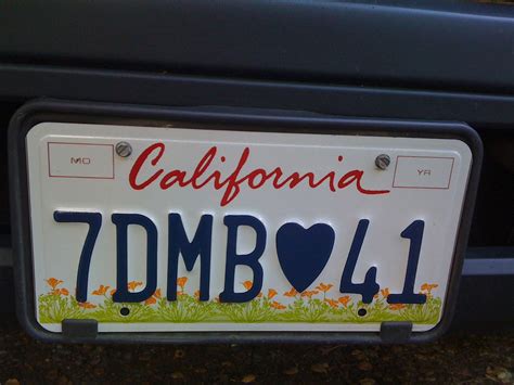 We Californians love our custom plates | Custom plates, Custom, Californian