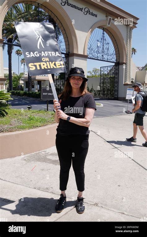 Hollywood, Ca. 4th Aug, 2023. Jeanne Tripplehorn at the SAG-AFTRA and ...