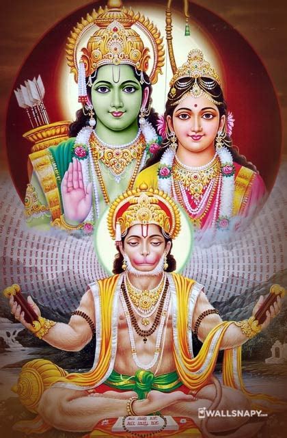 Best hanuman with rama sitha hd mobile wallpapers