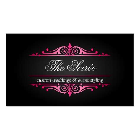 Luxury Event Planner Business Cards | Zazzle