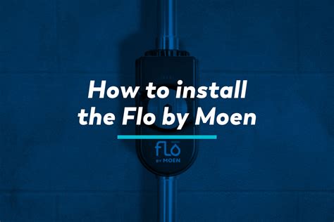 How to Install the Flo by Moen: A Detailed Guide - Williams Plumbing