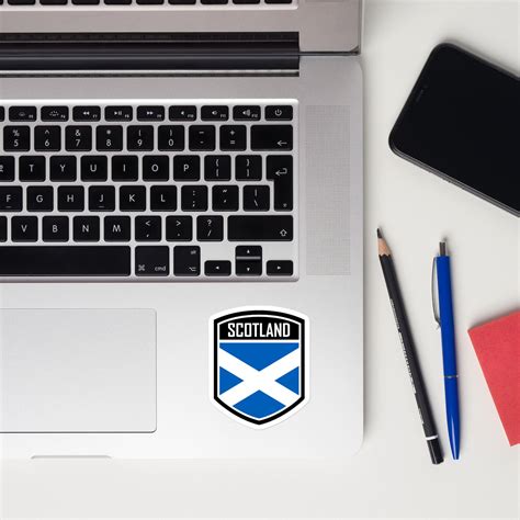 Scotland Flag Emblem Stickers Scottish Pride, Heritage, and Tradition ...