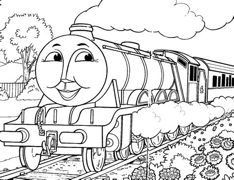 Thomas Tank Coloring Pages Coloring Pages