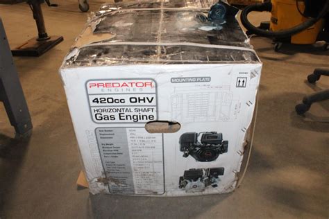 Predator 420cc OHV Horizontal Shaft Gas Engine | Property Room