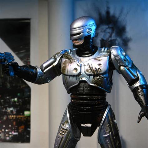 NECA Ultimate Battle Damaged RoboCop with Chair — Nerdzoic Toy Store