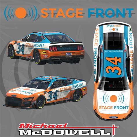 Stage Front Tickets to sponsor Michael McDowell for select races : r/NASCAR