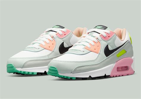 Nike Air Max 90 White Volt Green Glow Black CZ1617-100 | SneakerNews.com