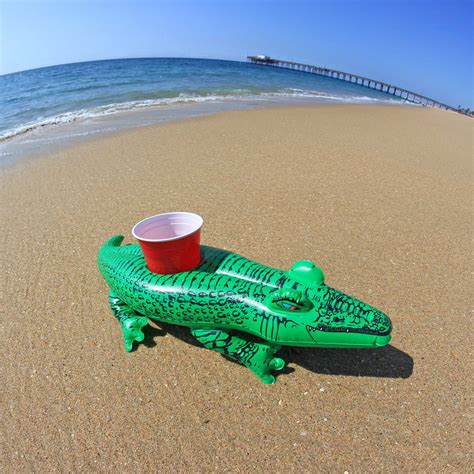 GoFloats Inflatable Alligator Drink Holder (3 Pack) | GoFloats.com ...