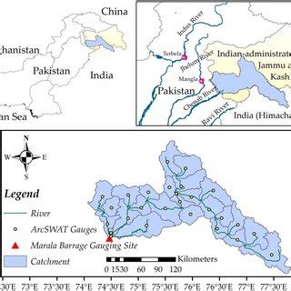 | Land-use map of the Chenab River catchment. Please refer to the... | Download Scientific Diagram