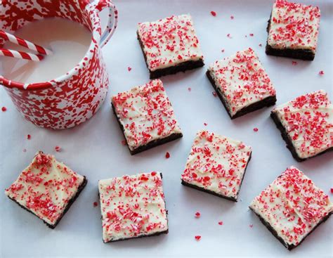 Peppermint Bark Brownies | Cooking Mamas