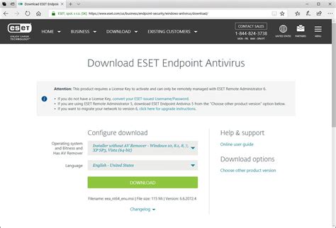 Download ESET Endpoint Antivirus For Business [ Best Security Protection ]