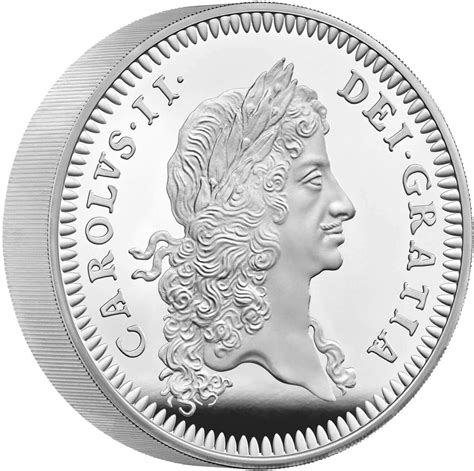 Silver Ten Ounces 2023 British Monarchs - King Charles II, Coin from ...