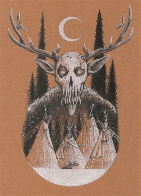 I Wish for Peace - A chilling depiction of the Wendigo myth by Jamie...