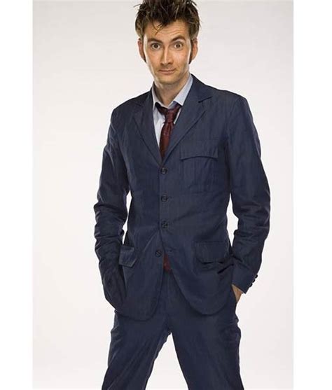 David Tennant Doctor Who Suit