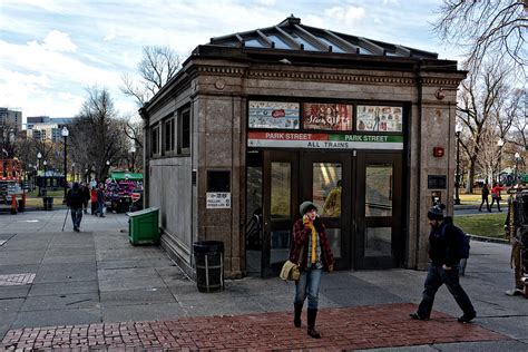 Mbta's Park St Station Boston Photograph by Mike Martin