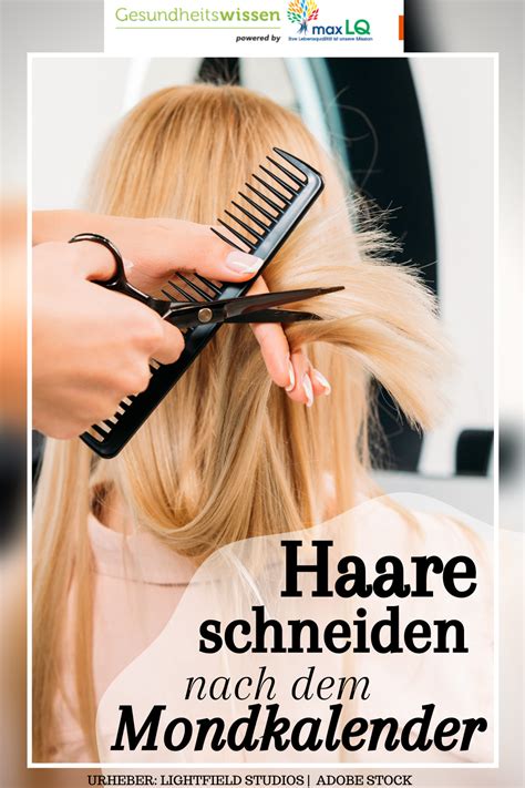 Haare schneiden nach dem Mondkalender in 2020 | Mondkalender haare ...