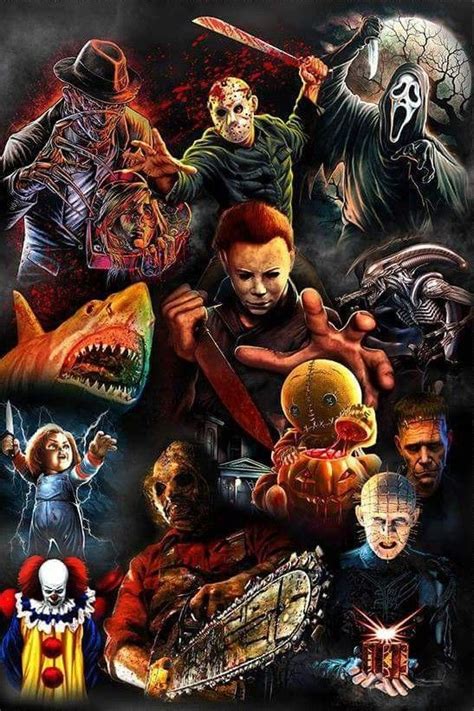 The Classic | Horror characters, Horror movie icons, Horror movie art