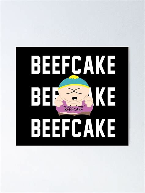 "South Park | Eric Cartman | Beefcake" Poster for Sale by rapidboil ...