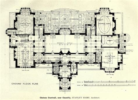 Chateau De Sceaux Floor Plan