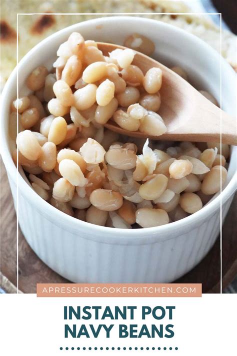 Easy Instant Pot Navy Beans (No Soak Necessary) - A Pressure Cooker Kitchen