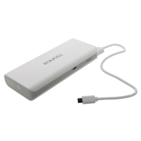 Mobile Power Bank ROMOSS 10400mAh External Emergency Backup Charger for Apple iPad Mini 2 iPad ...