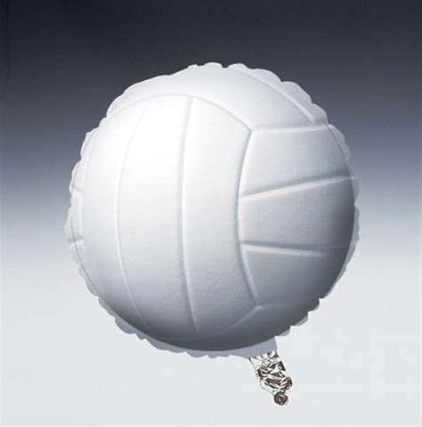 Volleyball Metallic Balloons | Volleyball party, Sports party supplies ...