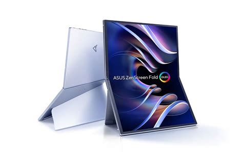 CES 2024: ASUS unveiled the ZenScreen Fold OLED MQ17QH monitor with a ...