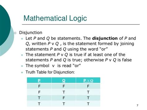 Mathematical Logic - Part 1