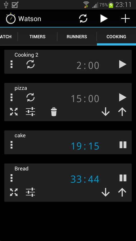 Watson - Multiple Stopwatches and Timers - App on Amazon Appstore