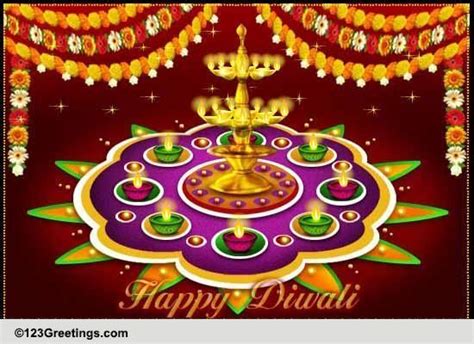 Diwali Rangoli! Free Rangoli eCards, Greeting Cards | 123 Greetings