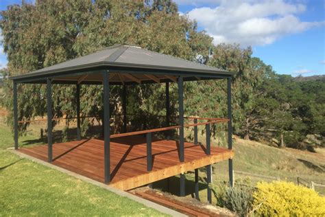 Build a Deck on a Sloping Yard - Softwoods - Pergola, Decking, Fencing ...