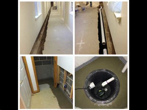 How To Install French Drain In Basement Floor – Flooring Site