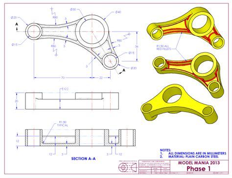 Create the mechanical design, technical drawings, and models by Ndys26