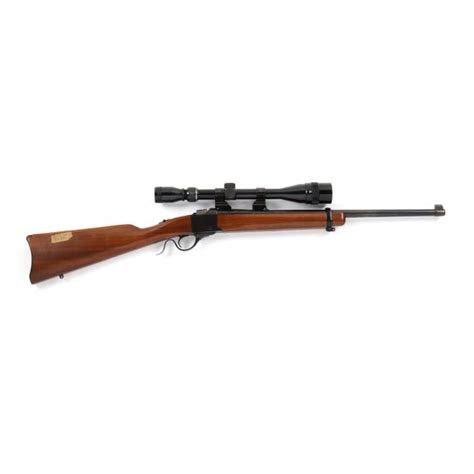 Ruger No 3 .223 Rifle with Tasco Scope (Lot 3317 - Fall Sporting Art ...