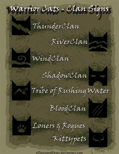 15 best clan and tribe symbols images on Pinterest | Warrior cats ...