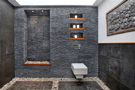 Black Slate Bathroom Tile – Everything Bathroom