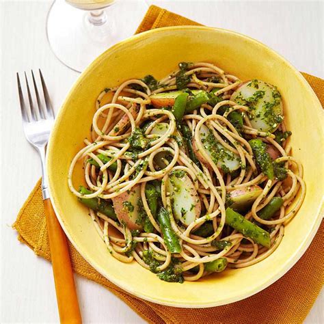 Spaghetti Genovese Recipe | EatingWell