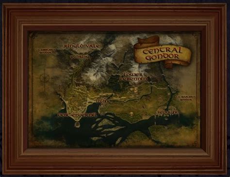 Item:Large Map of Central Gondor - Lotro-Wiki.com