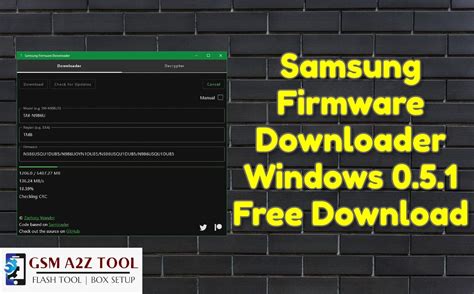 Samsung Firmware Downloader 0.5.1 Free Download