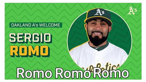 SONG: Sergio Romo joins the Oakland A's - YouTube