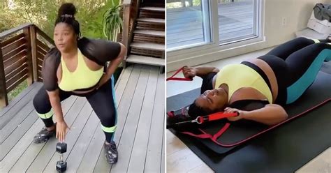 Lizzo Shared Her Workout Routine on TikTok, and Damn, She Puts in ...