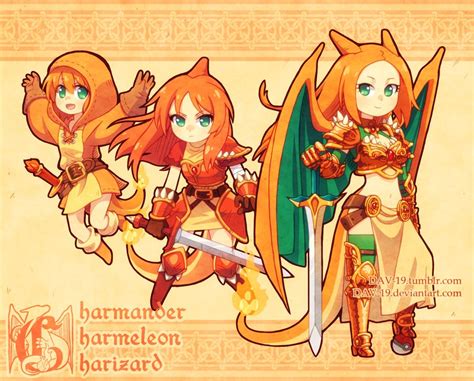 Female Human Charizard