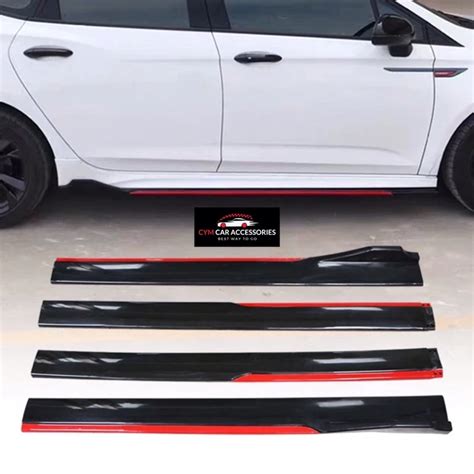 Universal Sideskirt Side Skirt Car Body Styling Side Skirt Durable Side skirt | Shopee Philippines