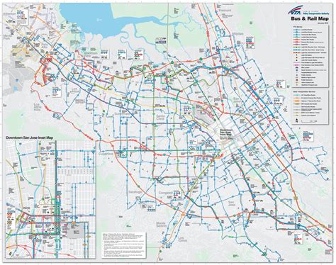 San Jose Light Rail Map – Map Of The Usa With State Names