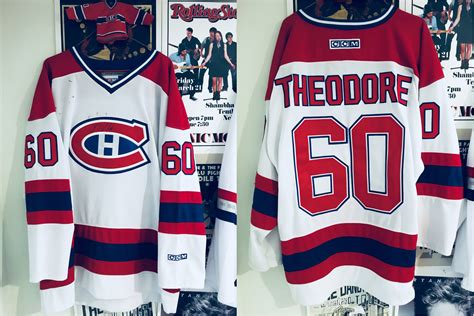 Signed Jose Theodore jersey. A unique one from my Habs collection (I actually have two). : r ...